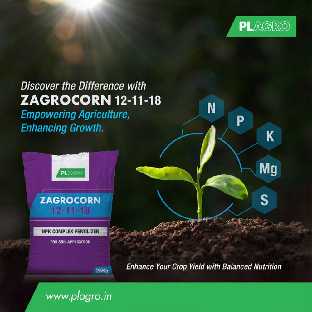 Enhance Your Crop Yield with ZagroCorn 12-11-18!